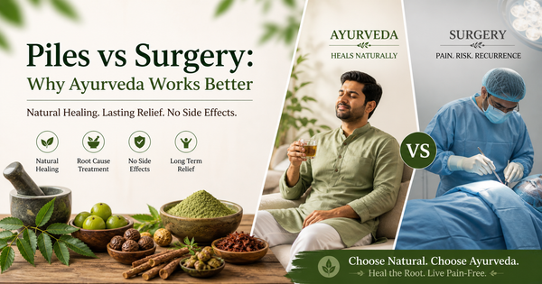 Piles vs Surgery: Why Ayurveda Works Better
