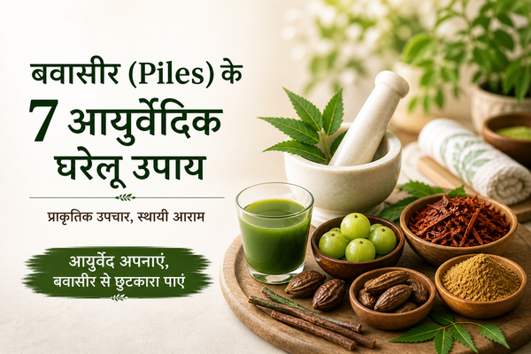बवासीर के 7 आयुर्वेदिक घरेलू उपाय