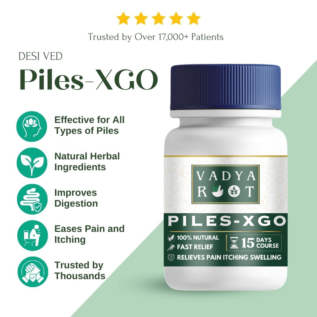 Pack Of 2 | Full 1 Month Course | Piles Care Ayurvedic Powder Medicine