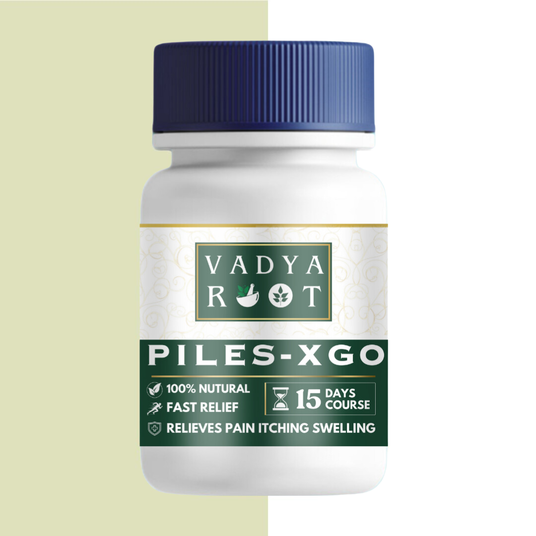 Vadyaroot's Piles Care Ayurvedic Medicine | PILES-XGO