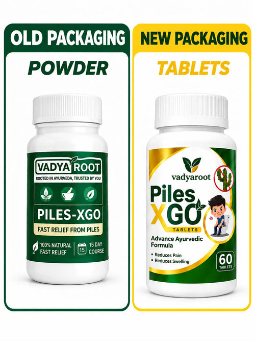 Piles-xgo now in tablet form