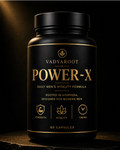 Vadyaroot Power-X – Stamina, Strength & Performance Capsules for Men (60 Capsules) 30 day pack