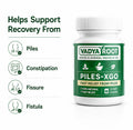 Vadyaroot 30 day herbal piles supplement front packaging